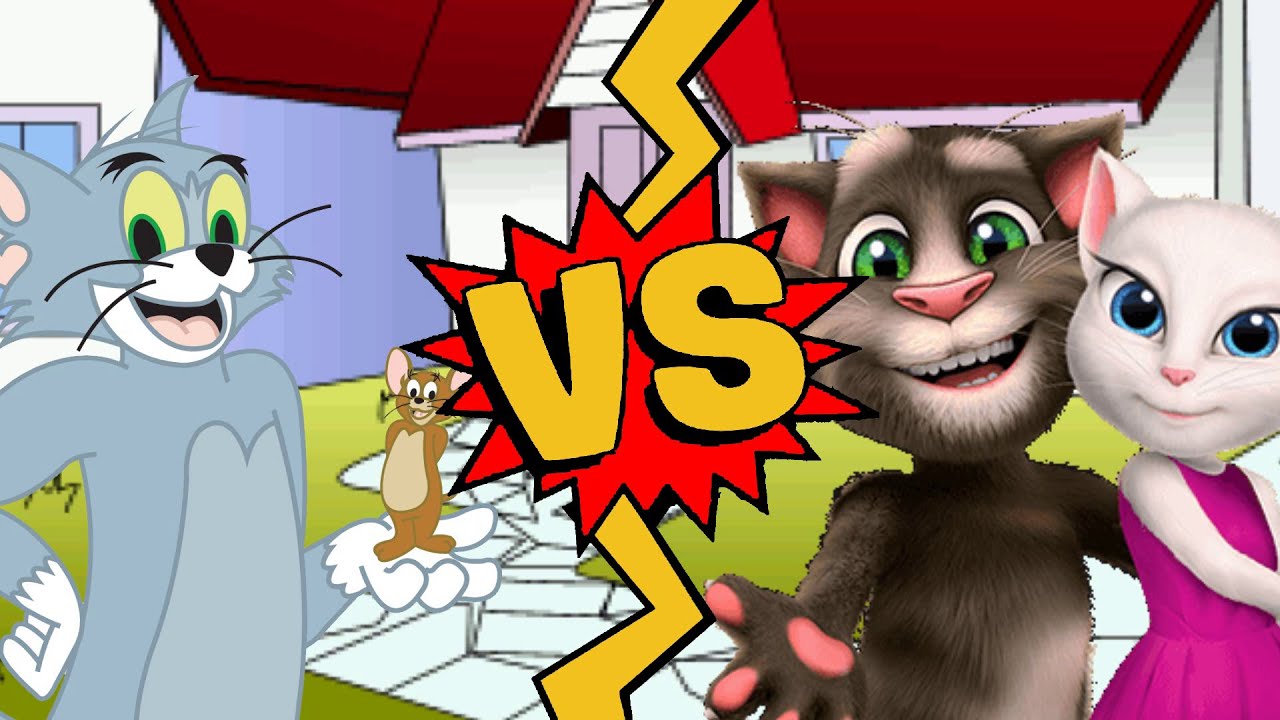 M.U.G.E.N. Battles | Tom/Jerry vs Tom/Angela | Tom & Jerry vs Talking Tom & Friends