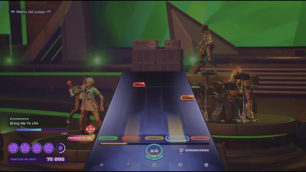 Fortnite Festival - Bring Me To LIfe by Evanescence - on drums