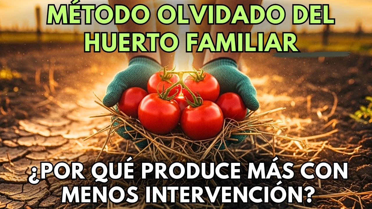 El Método Olvidado del Huerto Familiar que Produce Más con Menos Intervención