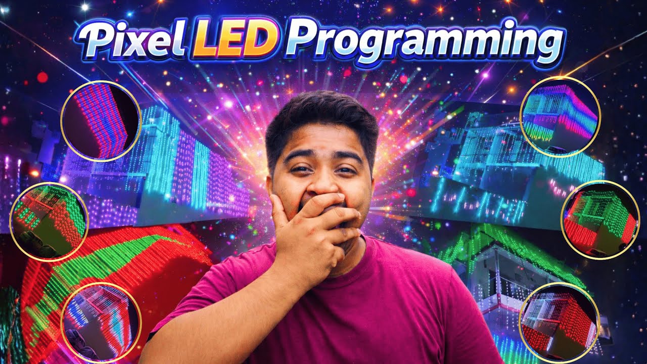 INSANE Pixel LED Effects Program 🔥 | Smart RGB Matrix Light Show 4K Quality