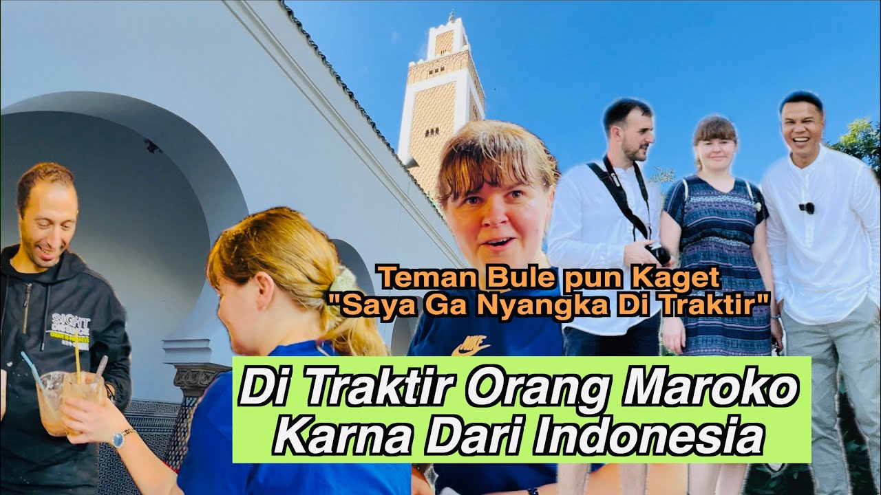 Part 3 Orang Maroko ini langsung berubah setelah tau saya dari Indonesia 🇮🇩