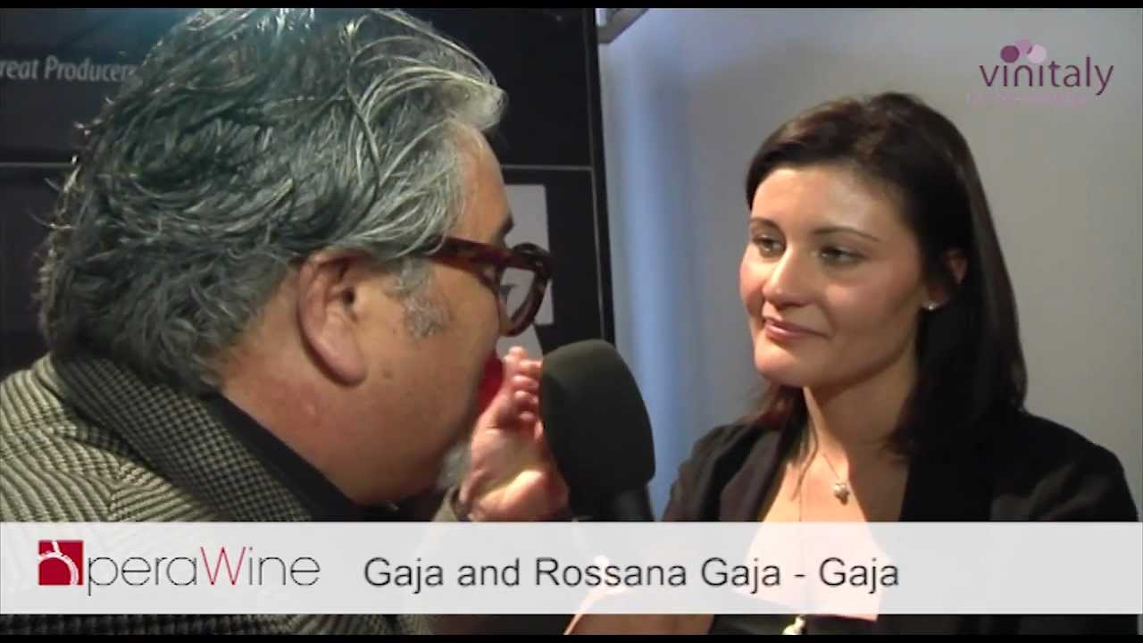 OperaWine - Charlie Arturaola interviews Gaja and Rossana Gaja - Gaja