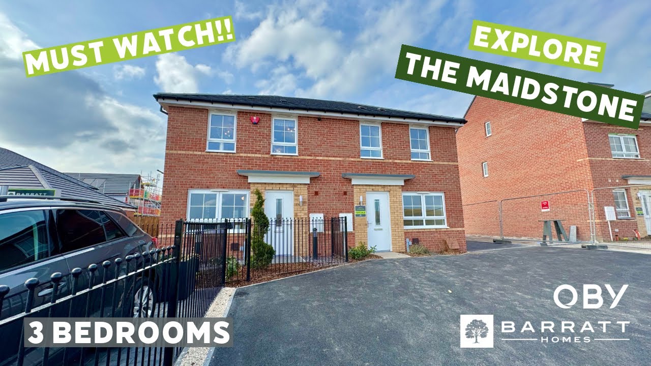 THE MAIDSTONE BY BARRATT HOMES 3 Bed Semi detached great for growing Families • Thoresby Edwinstowe