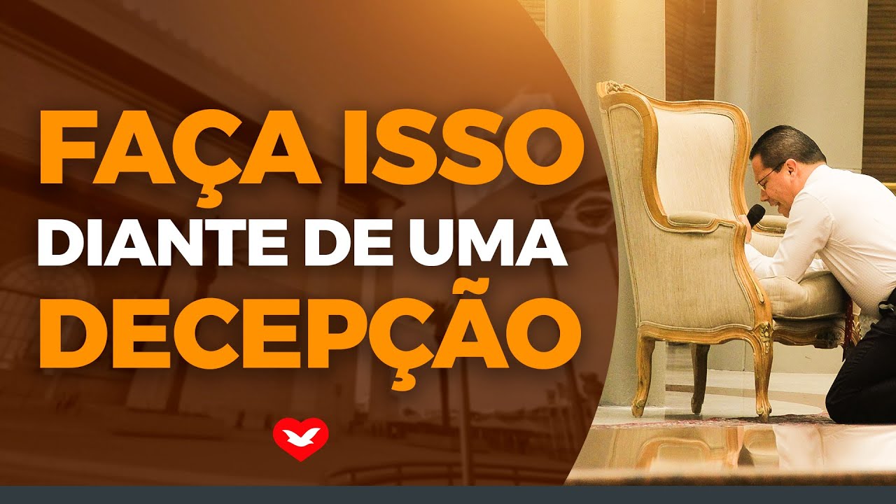 Faça isso diante de uma decepção | Bispo Jadson Santos
