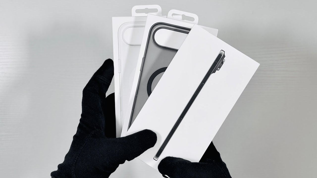 Unboxing iPhone Air Space Black & Camera Test at 4K 60