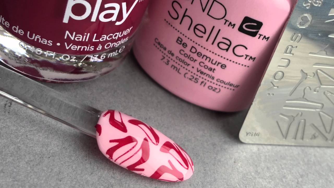 Stamping Nail Art with CREATIVE PLAY™, SHELLAC™ & YOURS