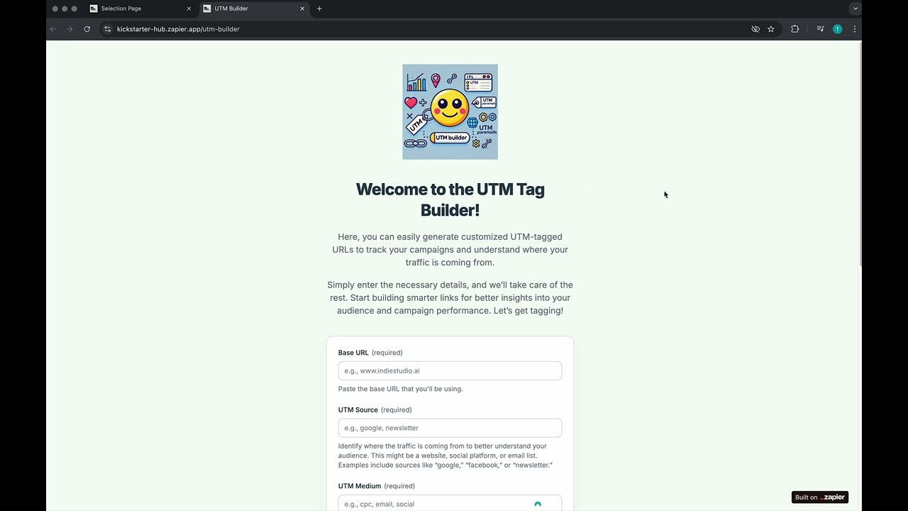 UTM Builder Overview
