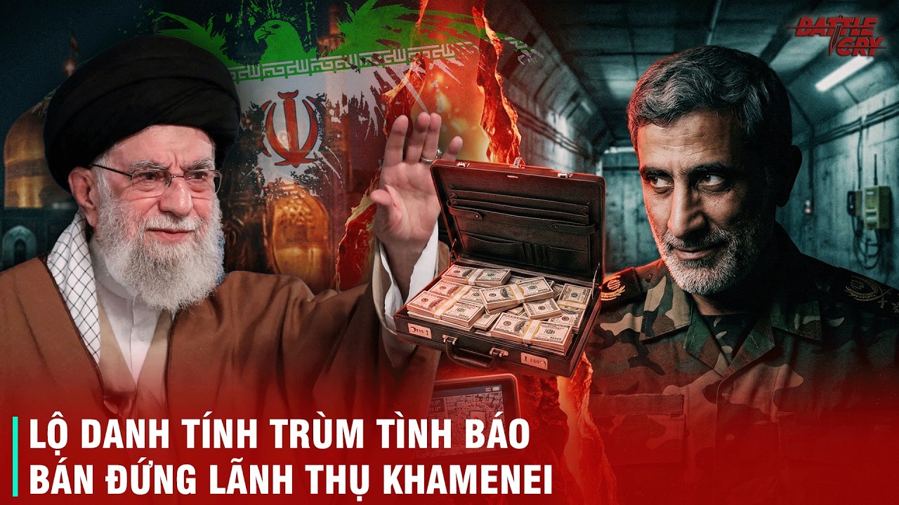 CÚ LẬT KÈO CHẤN ĐỘNG LỊCH SỬ TRUNG ĐÔNG: TRÙM TÌNH BÁO BÁN ĐỨNG GIÁO CHỦ KHAMENEI VÌ 700 TRIỆU ĐÔ LA