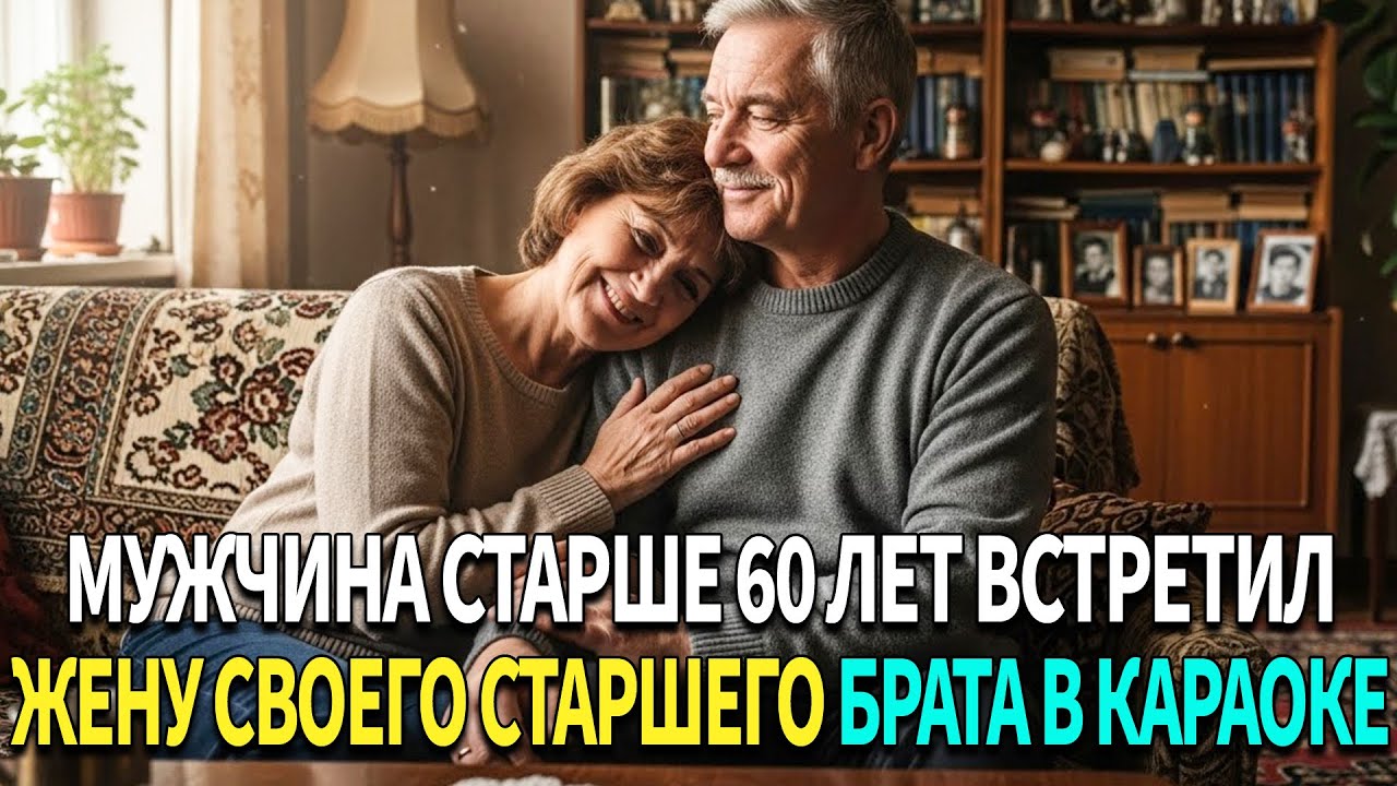 😲Мужчина старше 🔥 60 лет встретил жену своего старшего брата в караоке