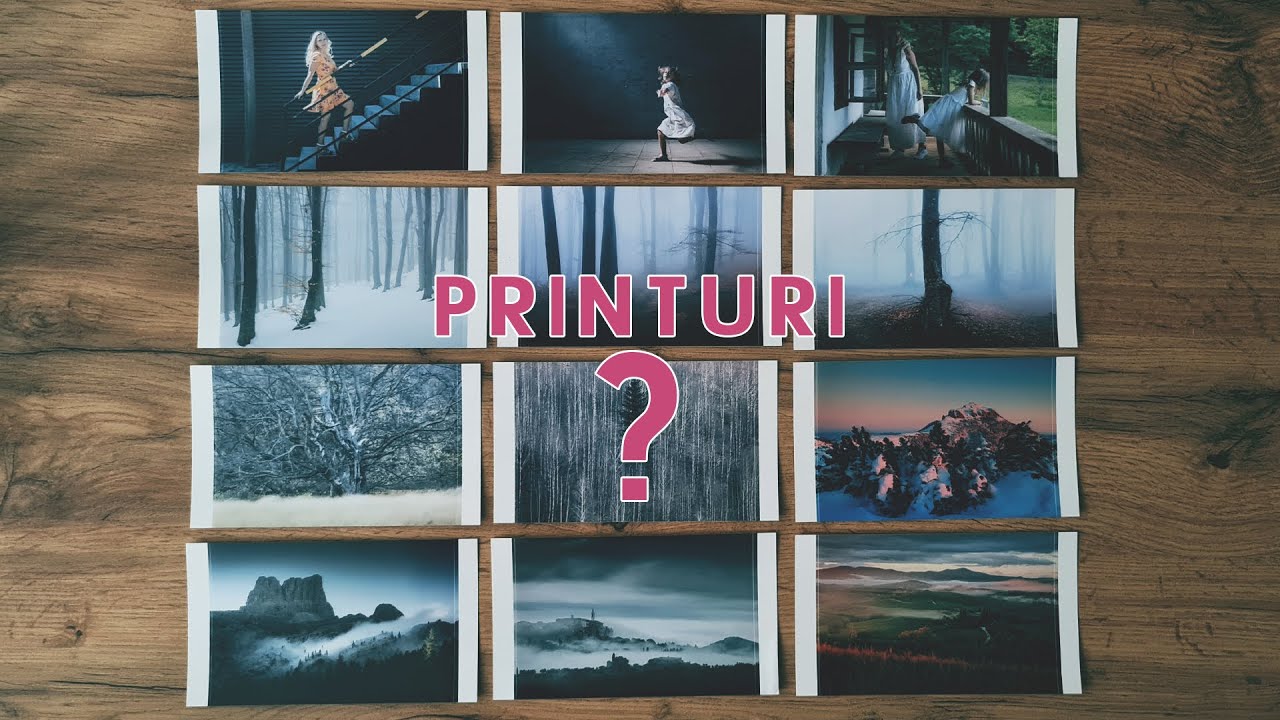 Am printat cateva fotografii ... doar pentru mine!