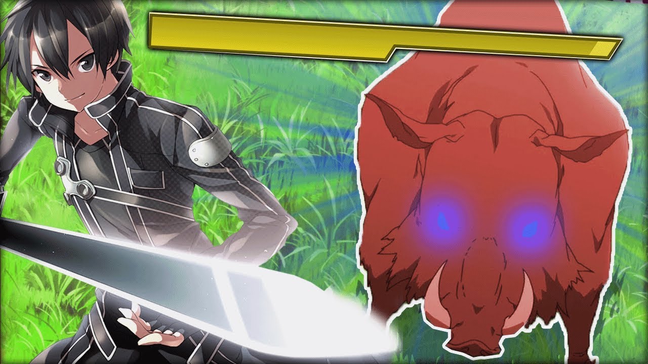 FIGHTING A BOSS IN SWORD ART ONLINE !!!
