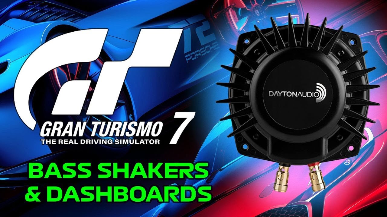 GT7 — Bass Shakers и настройка приборной панели — ЛУЧШИЕ тактильные ощущения для Gran Turismo 7