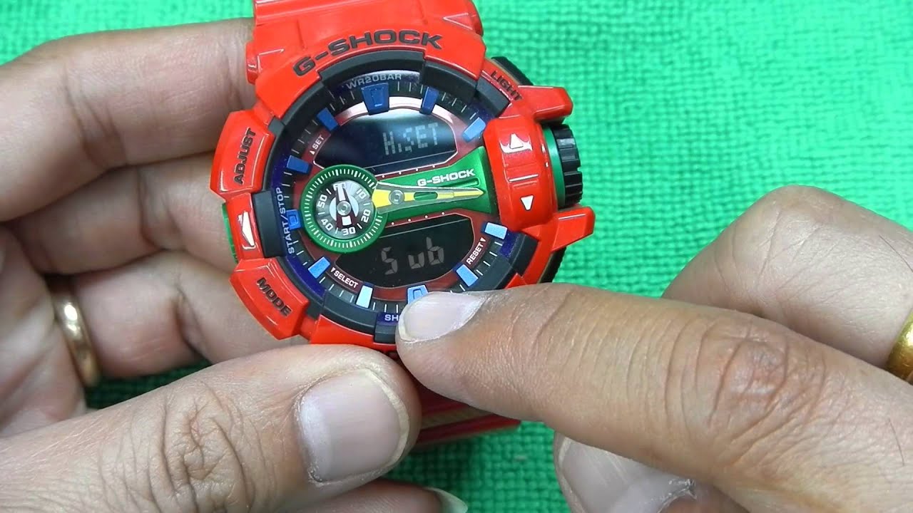 การตั้งเข็ม GA-400