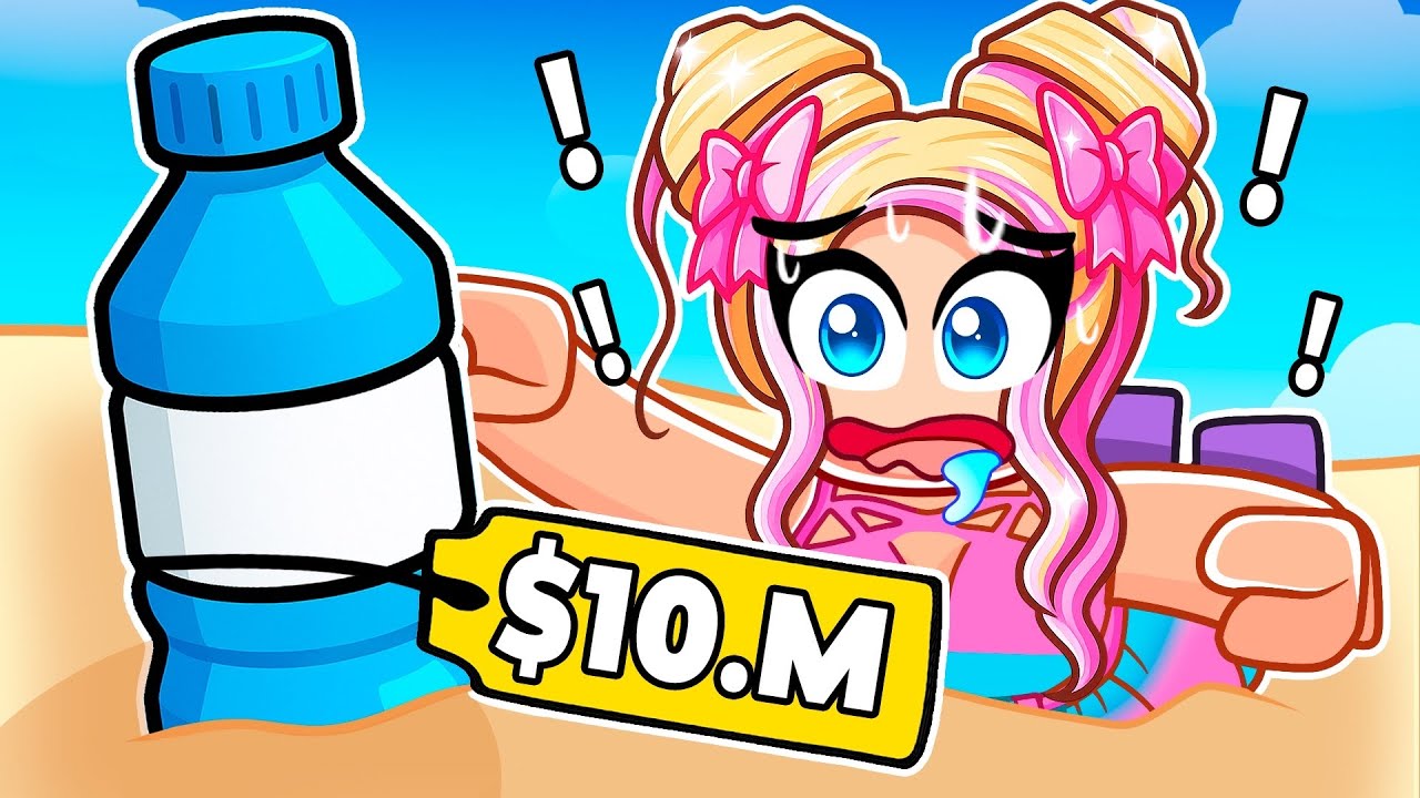 VERKAUFE WASSER an DURSTIGE MITSPIELER! 🌸 Roblox