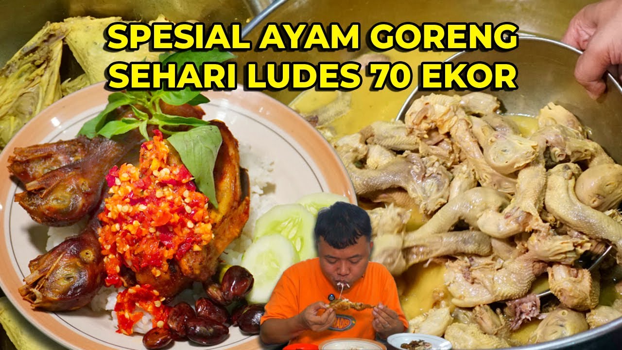 Ayam Goreng Langganan Cici-cici Semarang! Rame Banget, Sehari Ludes 250 Porsi!