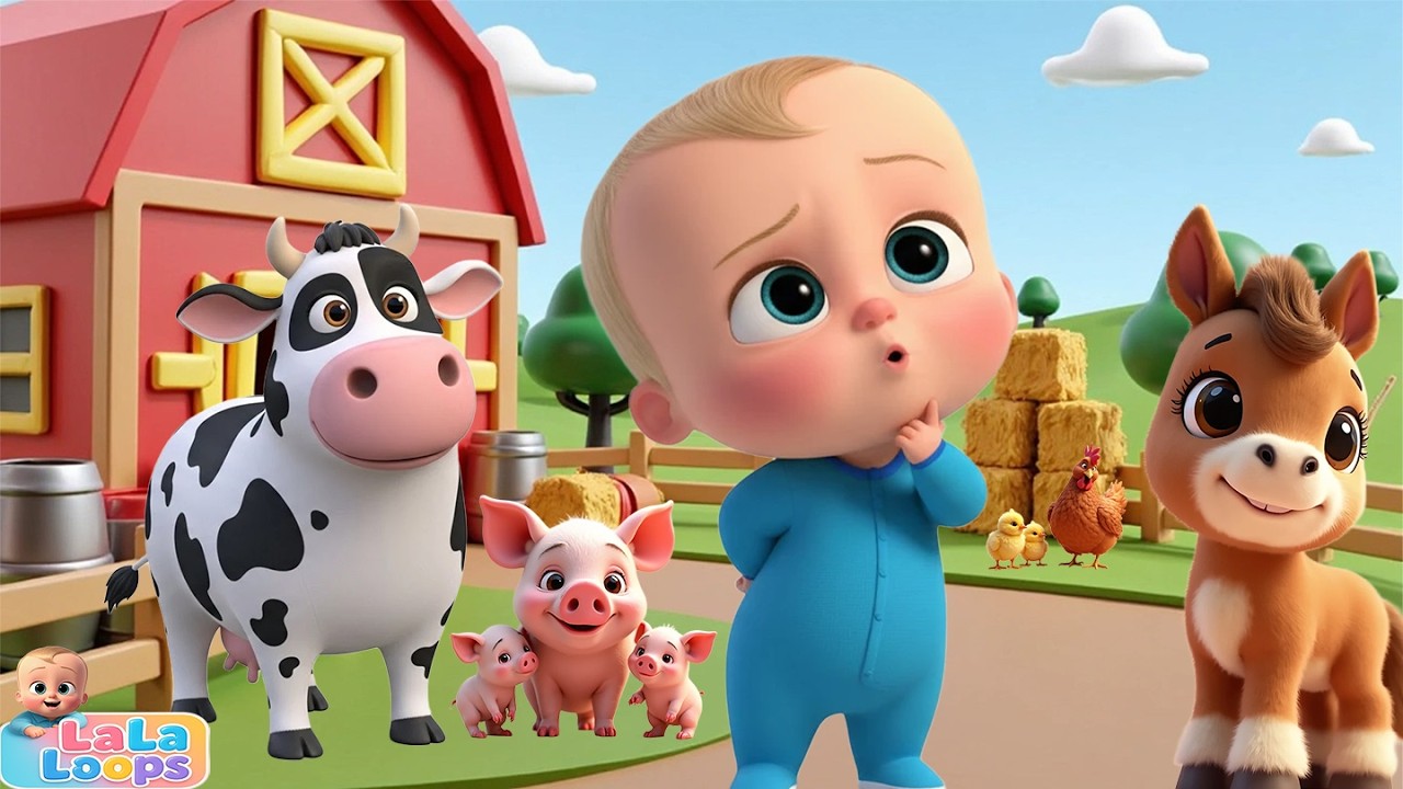 Where is the Cow + More Songs | Cartoon Nursery Rhymes & Baby Songs