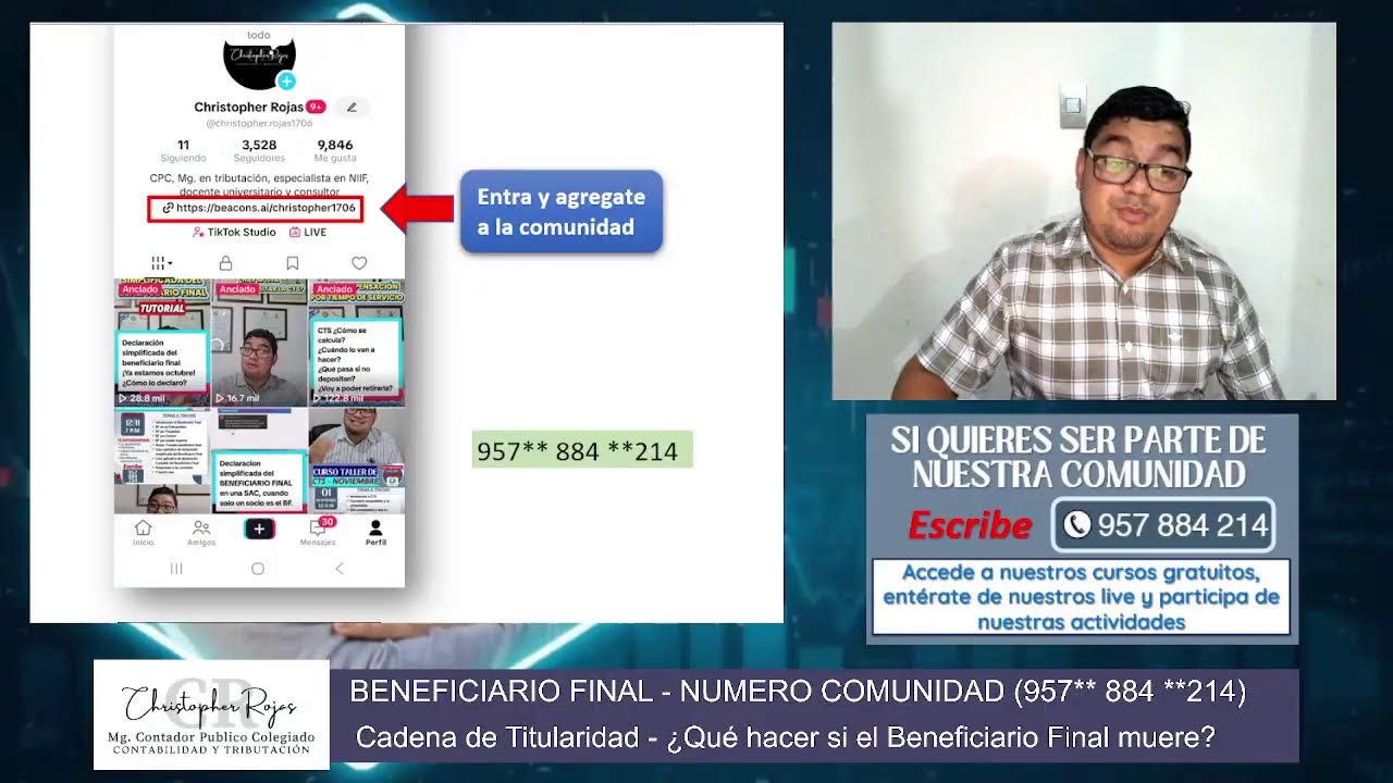 BENEFICIARIO FINAL - CADENA DE TITULARIDAD, MUERE EL BENEFICIARIO ¿QUÉ HACER?