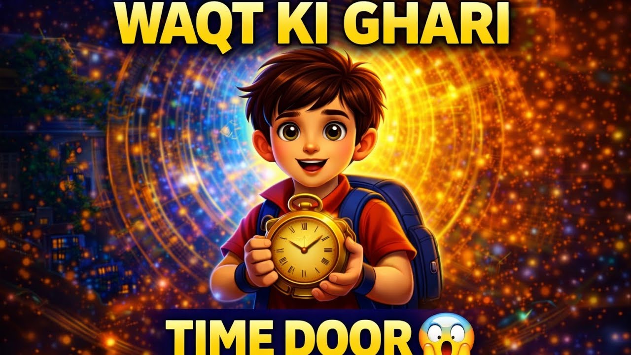 “Waqt Ki Ghari ⌚ | Aik Ghalti Jo Future Badal Gayi | Urdu Cartoon”