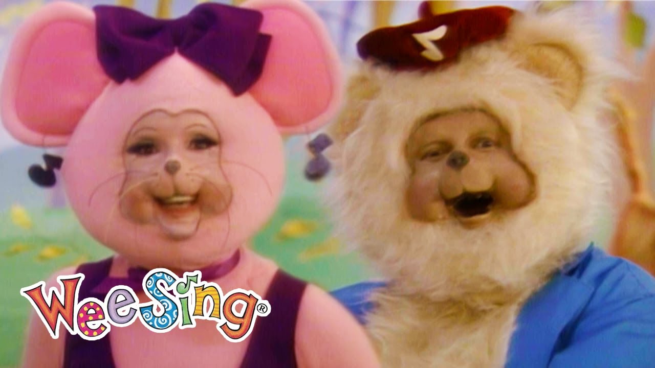 Лучшие моменты Hum Bear и Melody Mouse! | Wee Sing