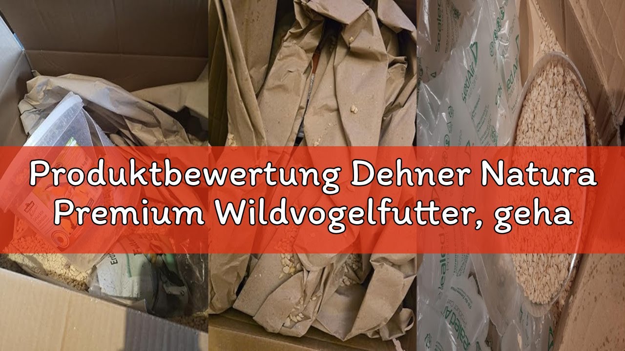 Produktbewertung Dehner Natura Premium Wildvogelfutter, gehackte Erdnüsse schalenfrei, Ganzjahresfut