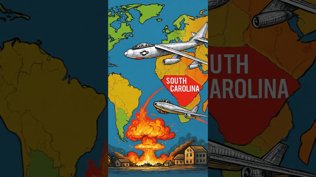 The Day America Bombed  Itself: South Carolina&rsquo;s #USHistory #SouthCarolina #B47Bomber