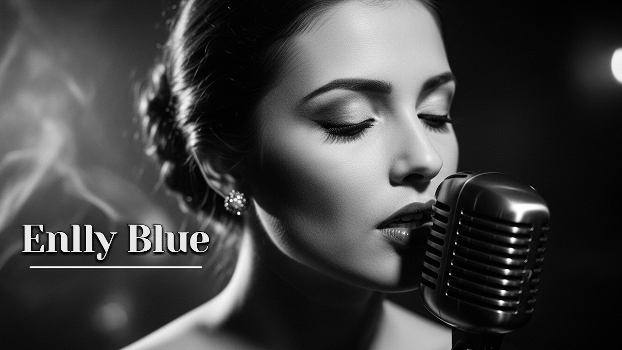 Enlly Blue – Tears on the Vinyl (1950s Soul Blues Style) | Classic Heartfelt Blues