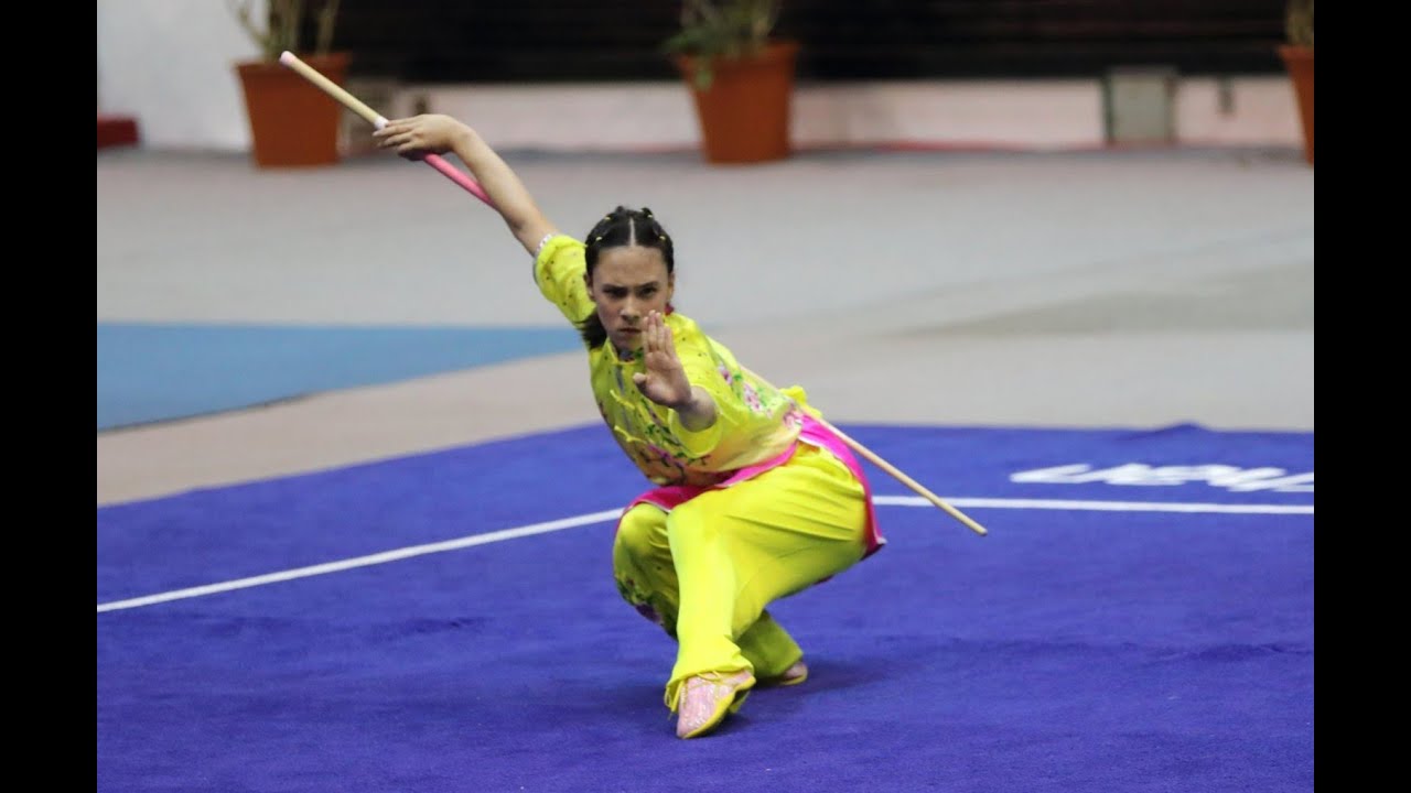 Group B Gunshu, 🥇Gold Medal , Lia Tang-Ruggiero (CANADA), 2024 World Junior Wushu Championships
