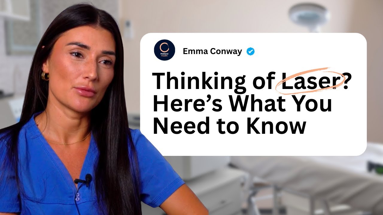 Laser Treatments Explained: Winter Benefits, Acne & What to Expect at Midland Health | Emma Conway