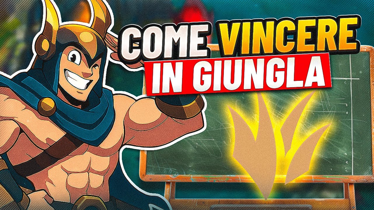 COME VINCERE in GIUNGLA: LA STRATEGIA PERFETTA!! - League Of Legends