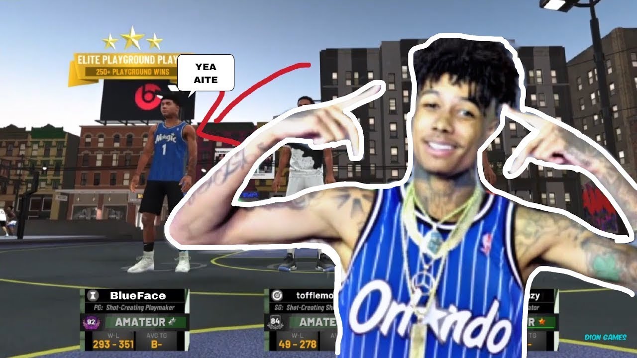 Nba 2k19 - How to look like BlueFace (Face Creation) BUST DOWN THOTIANA