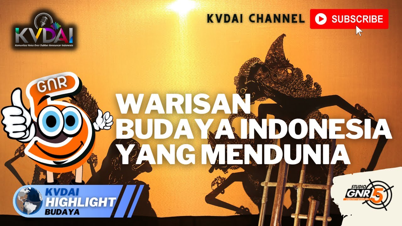 5 WARISAN BUDAYA INDONESIA YANG MENDUNIA