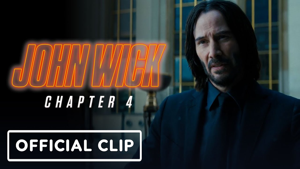 John Wick: Chapter 4 - Official Clip (2023) Keanu Reeves, Bill Skarsg&aring;rd