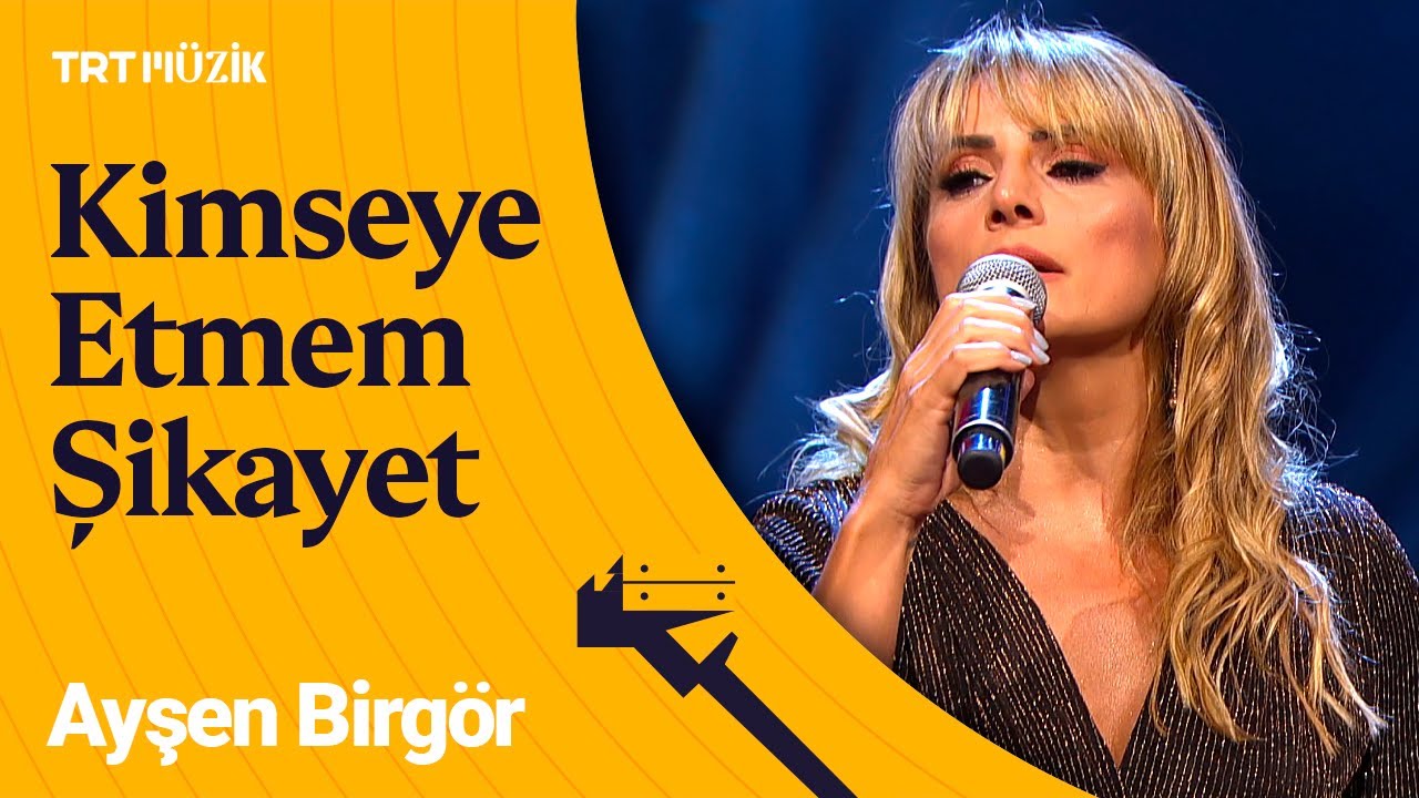 🎼 Ayşen Birgör | Kimseye Etmem Şikayet (Canlı Performans) #KadınınSenfonisi
