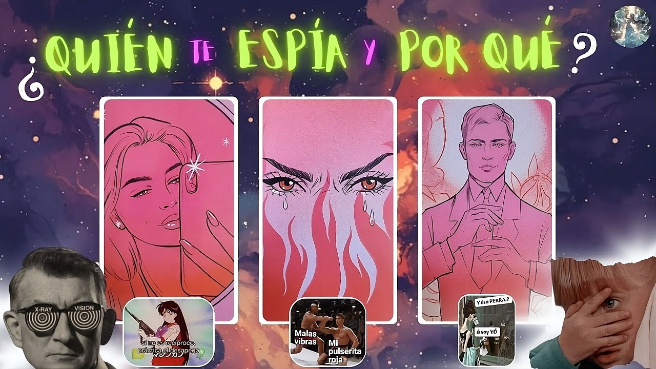 ¿QUIÉN TE ESPÍA Y POR QUÉ?🔮Tarot Interactivo🔮