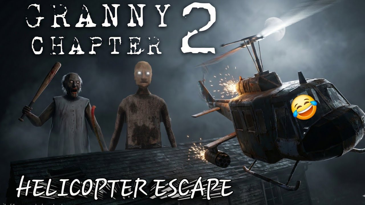 || ​I FINALLY Escaped Granny’s House in a HELICOPTER! 🚁 || Mobile Mobile Gameplay || 