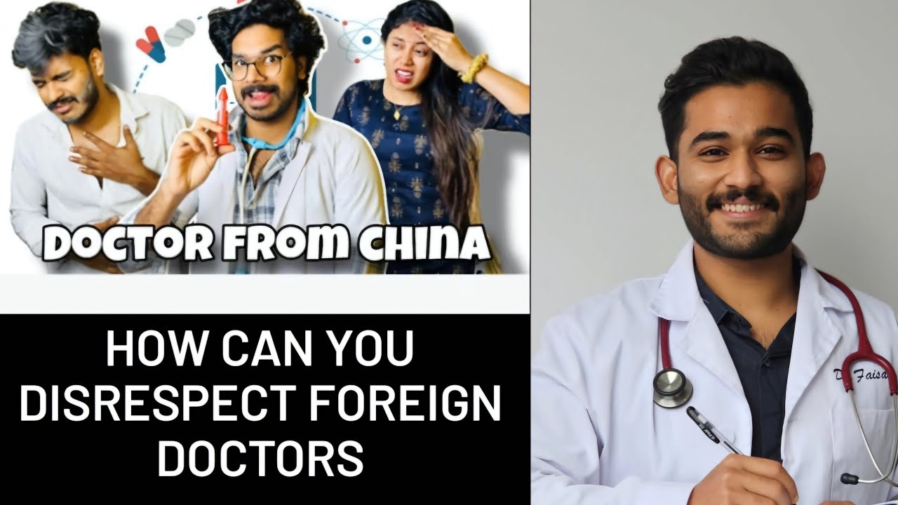 DISRESPECTING FOREIGN DOCTORS | FMGE | ONLY SEEN IN INDIA 🇮🇳 |