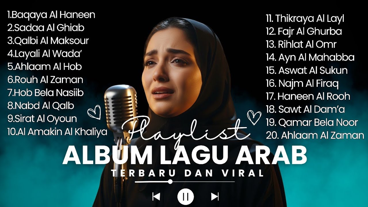 ❤️ Kumpulan Lagu Arab Romantis & Sedih Viral 2025 | Trending di TikTok | Lagu Arab Sedih