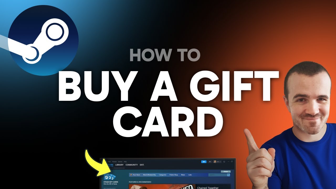 How to Buy a Gift Card on Steam (Step by Step)