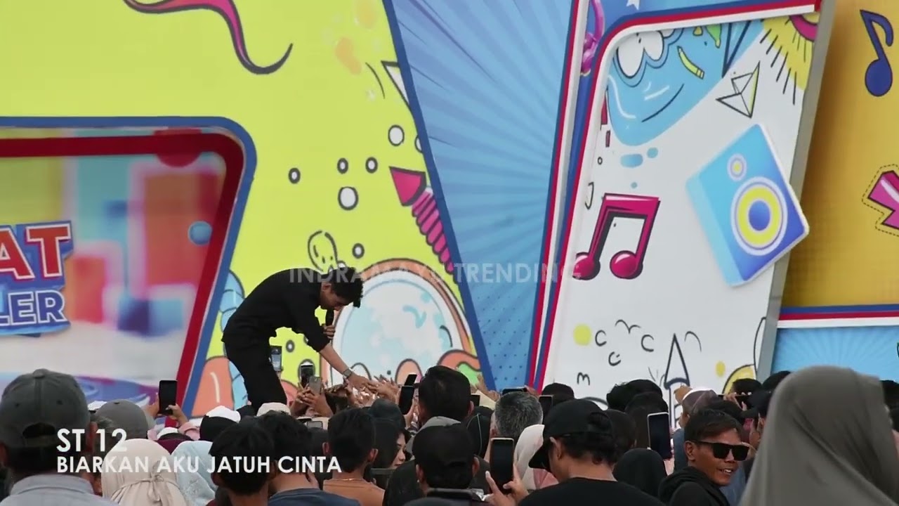 ST 12 - Biarkan Aku Jatuh Cinta, dahsyat RCTI Indramayu