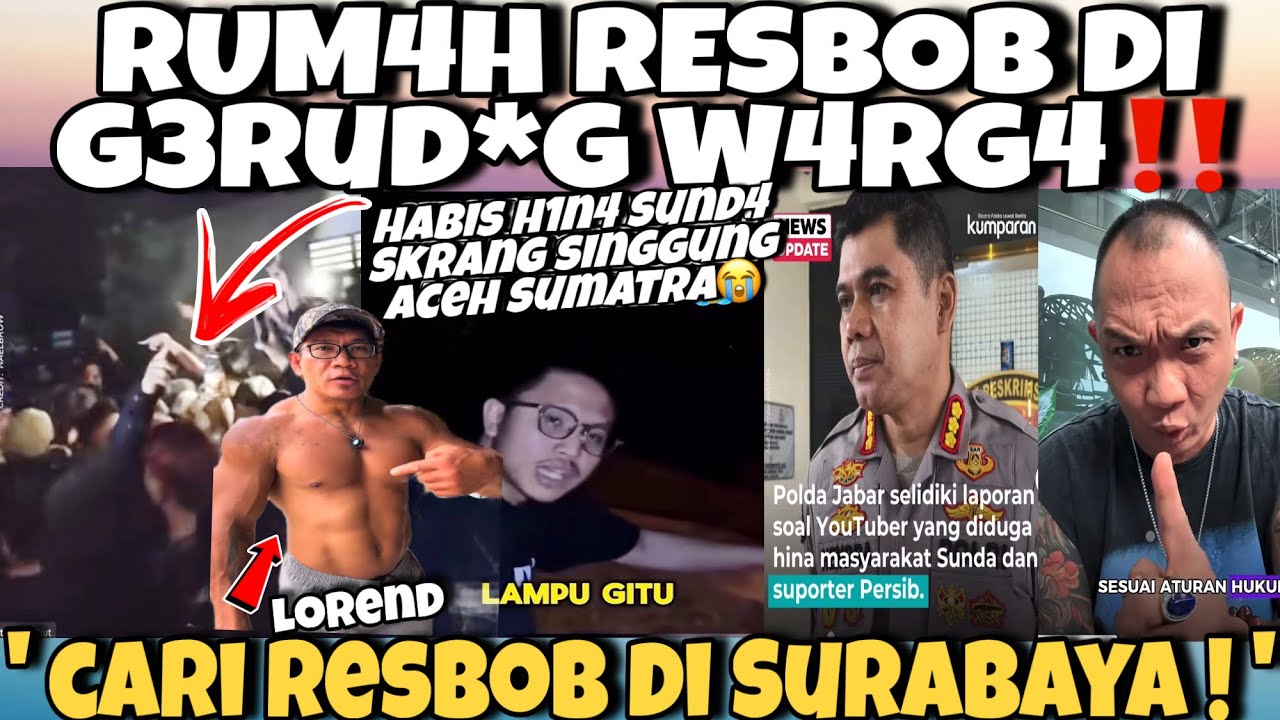 RUM4H RESBOB DI GRUD*K W4RG4‼️LOREND C4RI RESBOB DI SURABAYA ! NGUMP3T Di mana LU !