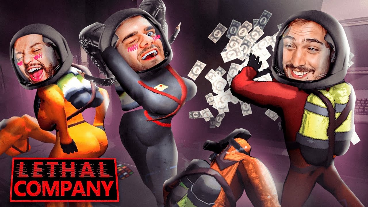 LETHAL COMPANY PROIBIDÃO! OS GURI PERDERAM A LINHA NOS MODS - c/ Vx, Coelho, Fujinuma e Razor