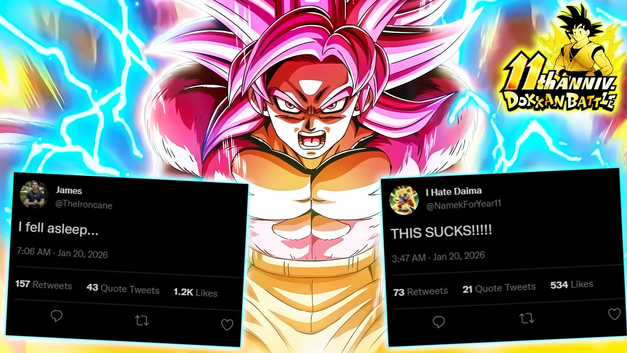The Dokkan Community HATES The 11th Anniversary LRs???