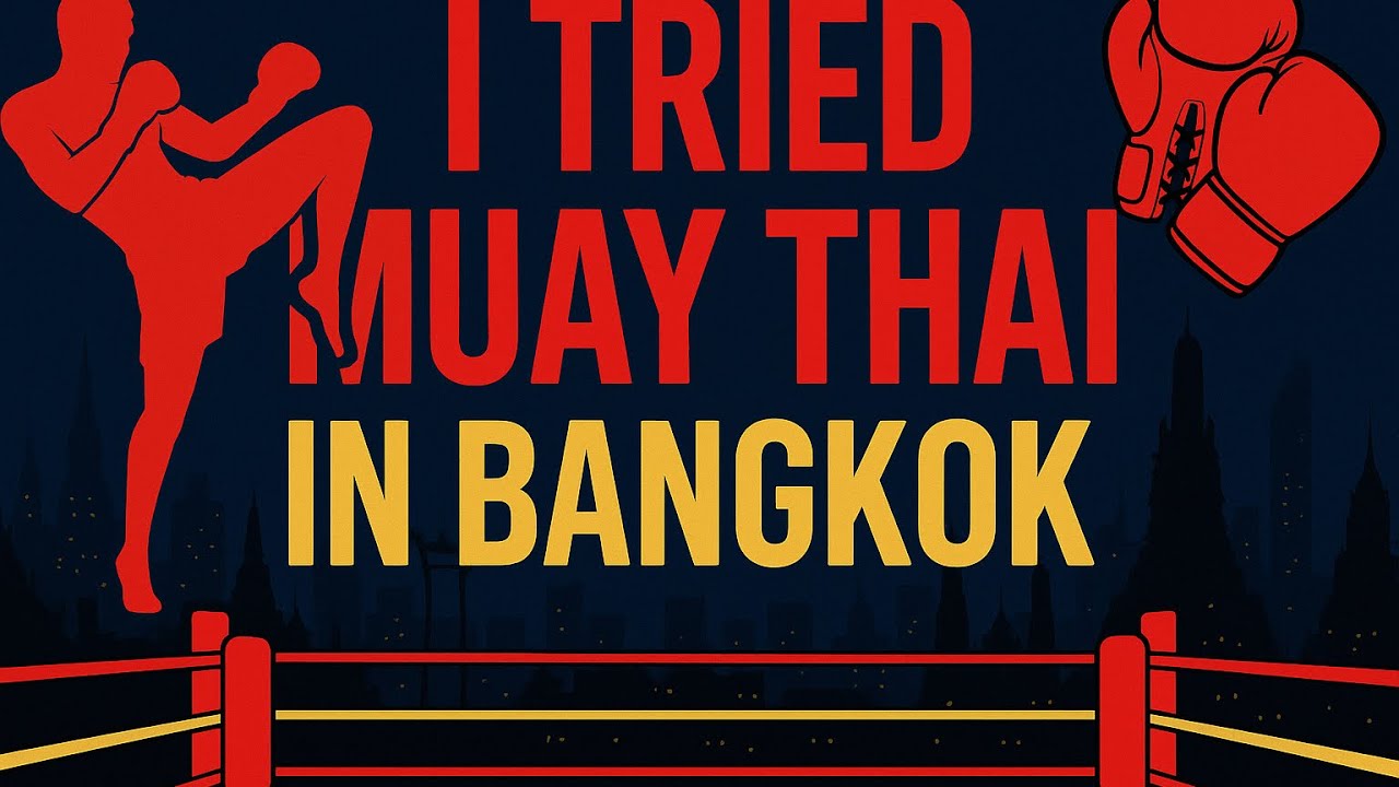 I Tried Muay Thai in Bangkok (INSANE Experience!)