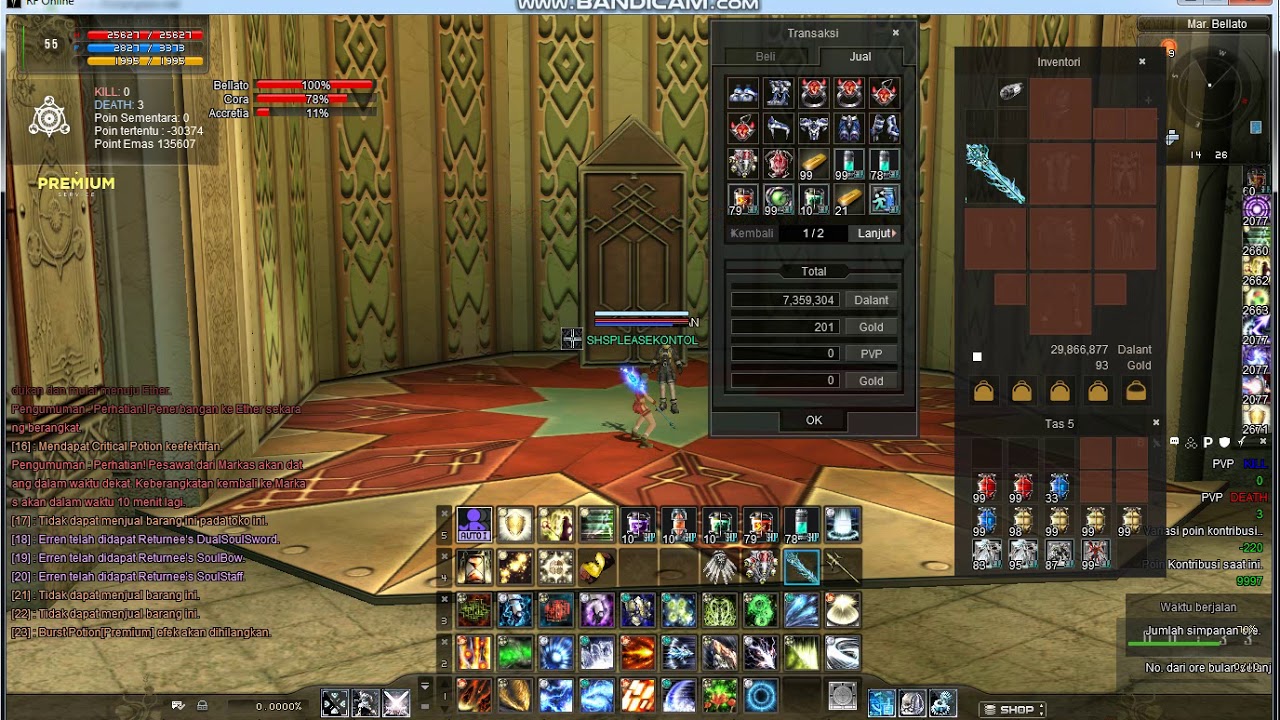EVENT MERGER RF-CHAMPION