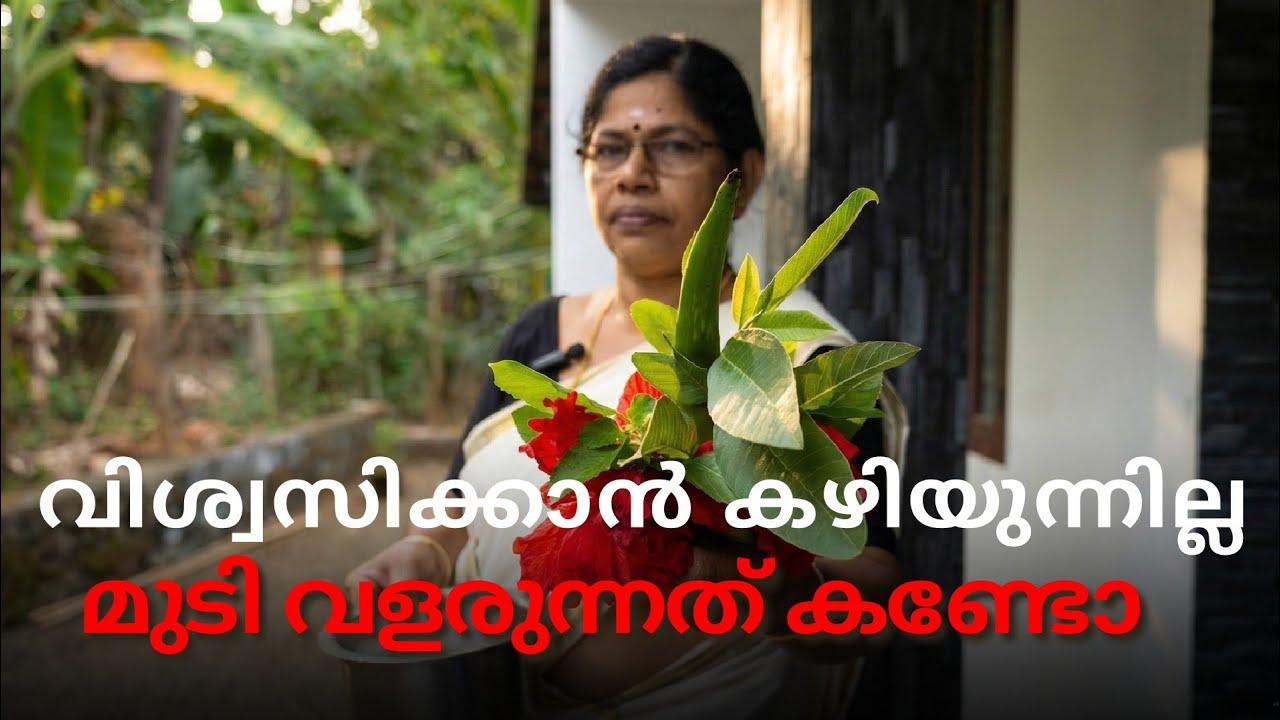 പാർലറിൽ പോകേണ്ട ! മുടി വളരാൻ കഞ്ഞി വെള്ളം ഇങ്ങനെ തേക്കൂ