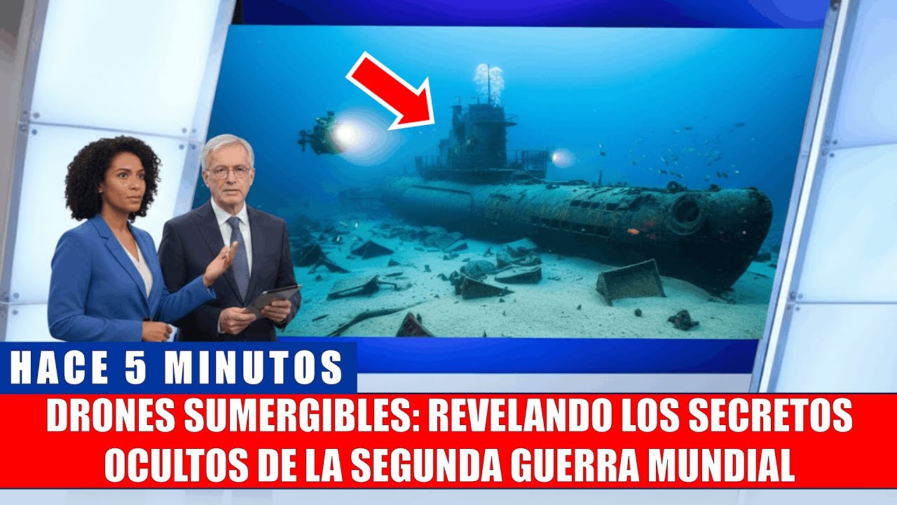 Cómo los Drones Submarinos DESCUBREN SECRETOS de la Segunda Guerra