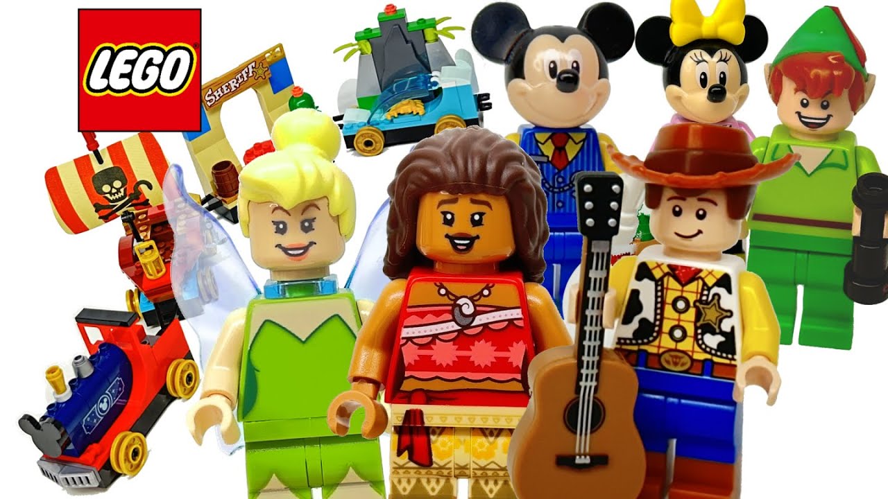 LEGO Disney 100 Years Celebration Train Review! 2023 set 43212!
