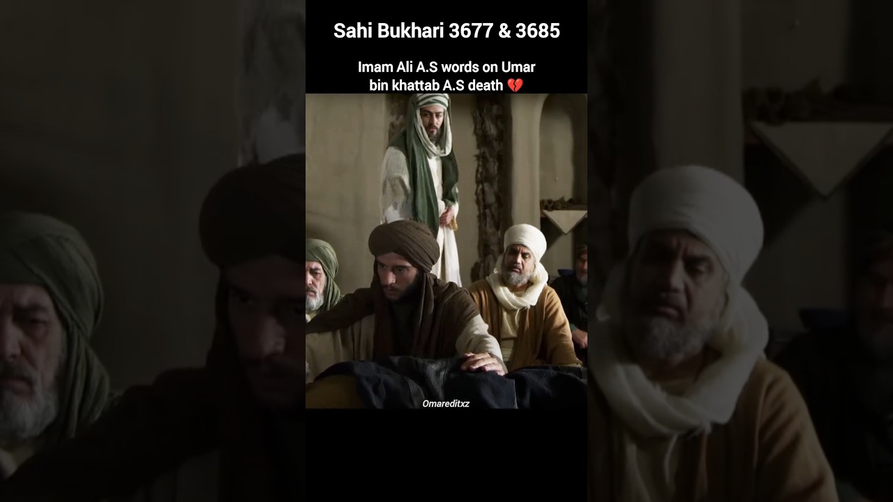 Imam Ali words on the death of Umar bin khattab 💔 