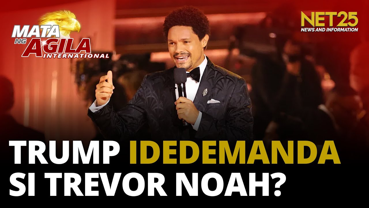 Trump, nagbanta ng demanda laban kay Trevor Noah