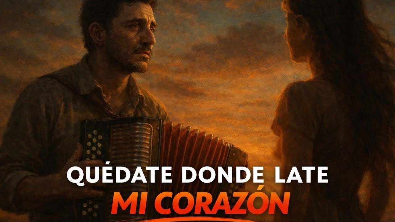 Quédate Donde Late Mi Corazón | Vallenato romántico para el alma